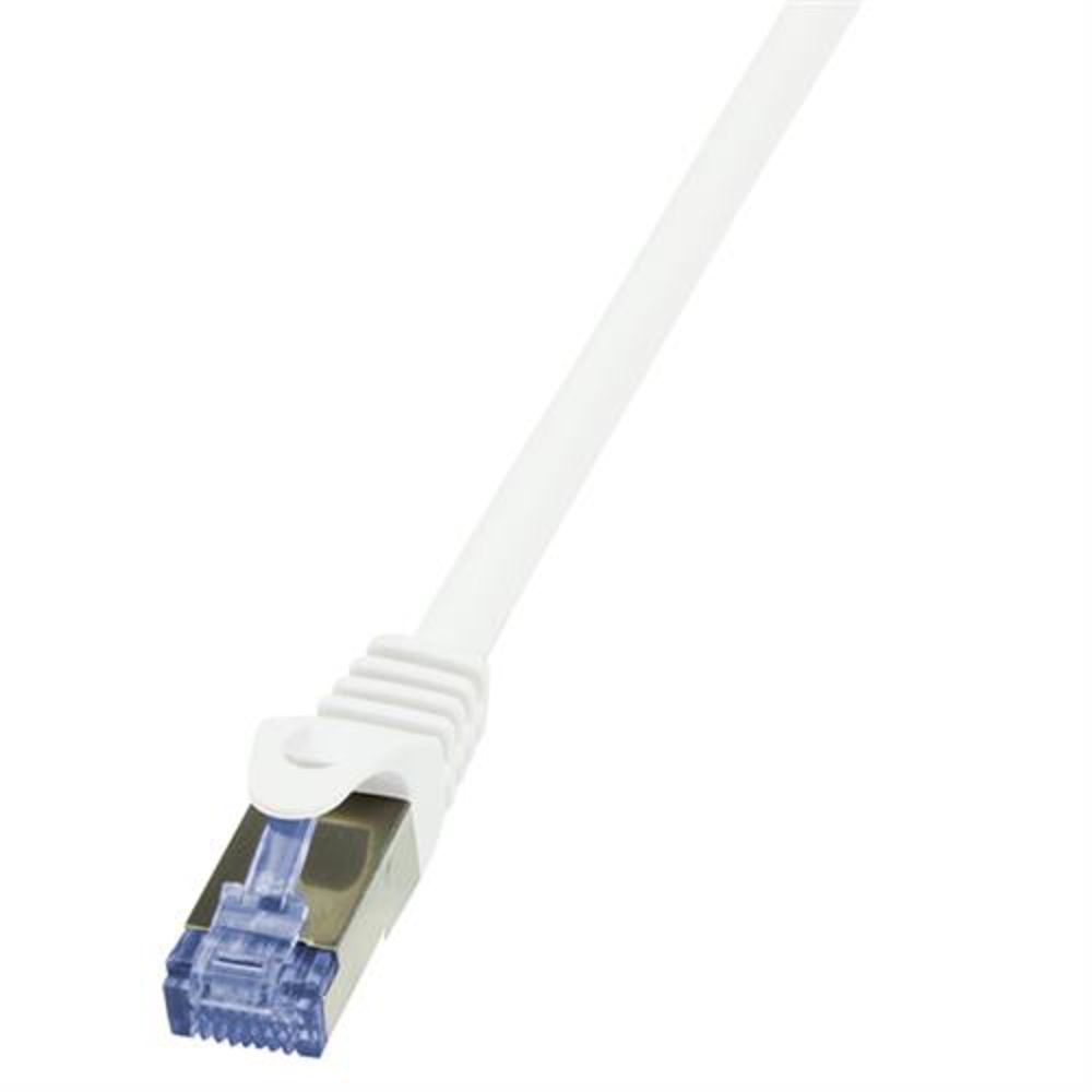 Соединительный кабель для подключения к сети Kat.6A 10G S/FTP PIMF PrimeLine wei # CQ3101S 15m