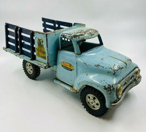 Vintage Tonka Farms Stake Truck 1950's 