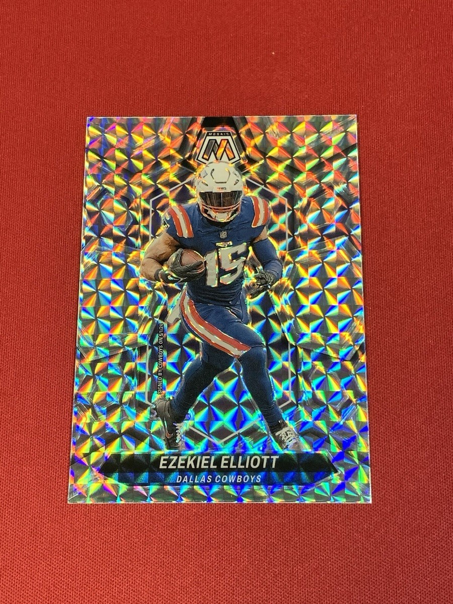 2024 Panini Mosaic - Mosaic Prizm #58 Ezekiel Elliott | eBay