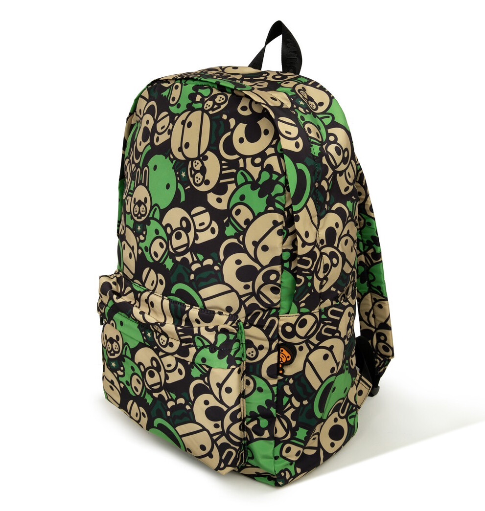 A BATHNIG APE BABY MILO STORE ALL FRIENDS LARGE BACKPACK
