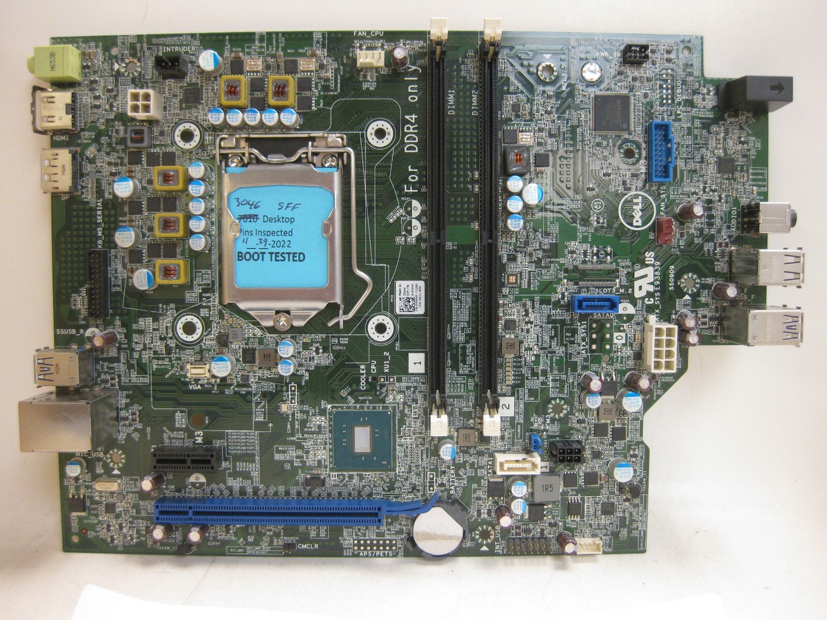 Dell 0J9VVP Optiplex 3046 SFF Desktop Motherboard J9VVP LGA1151 DDR4