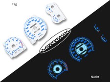 EL-dash Speedo plate plasma discs el-dash speedometer Mazda 323 F 323F BA 0-240K