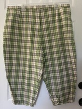 Casual Corner Annex Womens 24W Green Tan Blac...