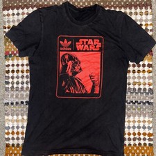 adidas Star Wars T-Shirt Mens Darth Vader Black