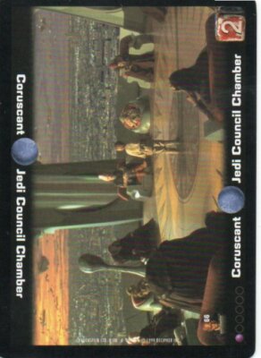Young Jedi CCG - Jedi Council - Coruscant Jedi Council Chamber #66