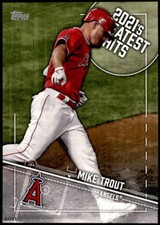 Mike Trout 2022 Topps 5x7 2021's Greatest Hits #21GH-4 /49 Angels