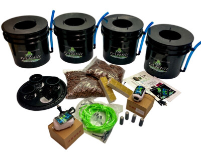 3.5G DWC 4pack Kit W/ Propagation Lid   Quality Made By Growers For Growers