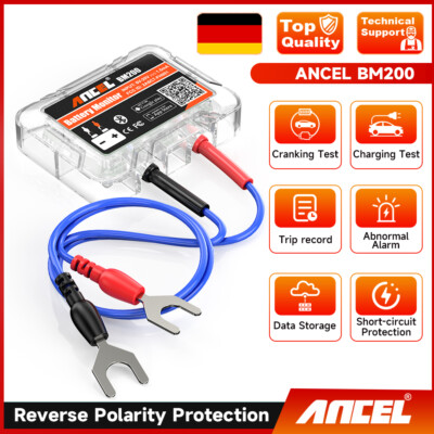 2025 ANCEL BM200 BM200 PRO BM300 BM300 PRO Auto Batterietester KFZ Diagnosegerät