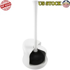 Twister Toilet Plunger Caddy Storage Durable Portable Washable 360 Coverage New