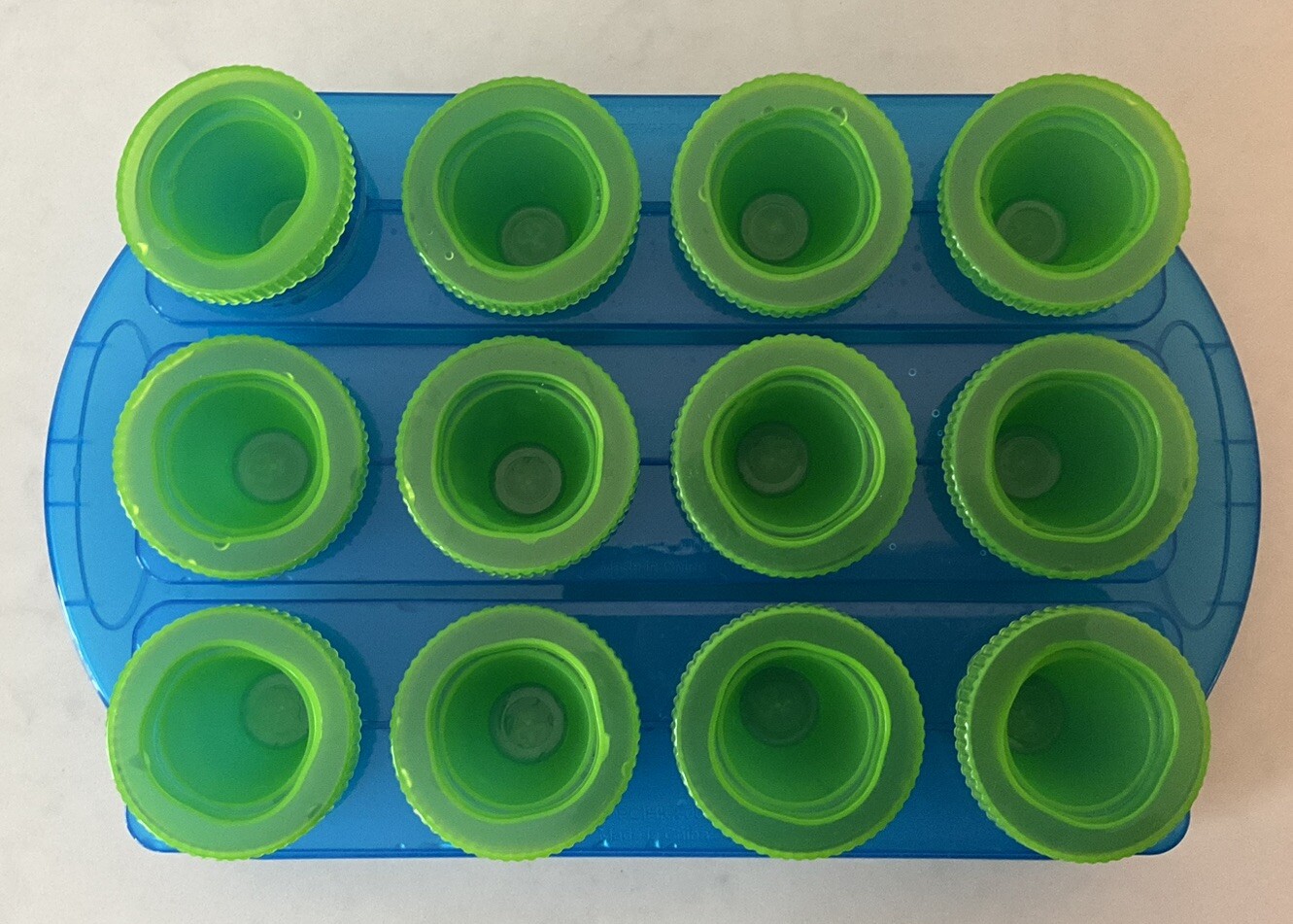 Ice Shot Glasses Mold Tray Makes 12 Small Glasses For Party BBQ Cocktails Cheers