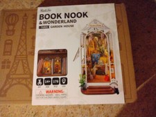 NEW Rolife Booknook  Wonderland Miniature Garden House TGB06 DIY 14 