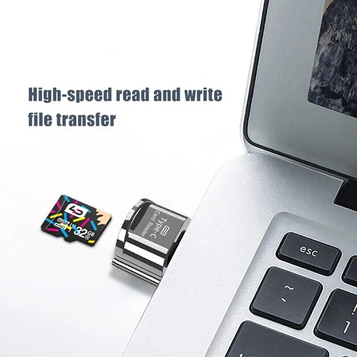 High Speed Card Reader Micro-USB/Type-C Memory Card Reader TF Micro-SD OTG