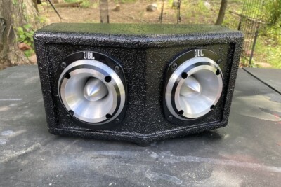 JBL Selenium ST450 Trio Super Tweeter  CUSTOM BOX 600W RMS 4 Ohm