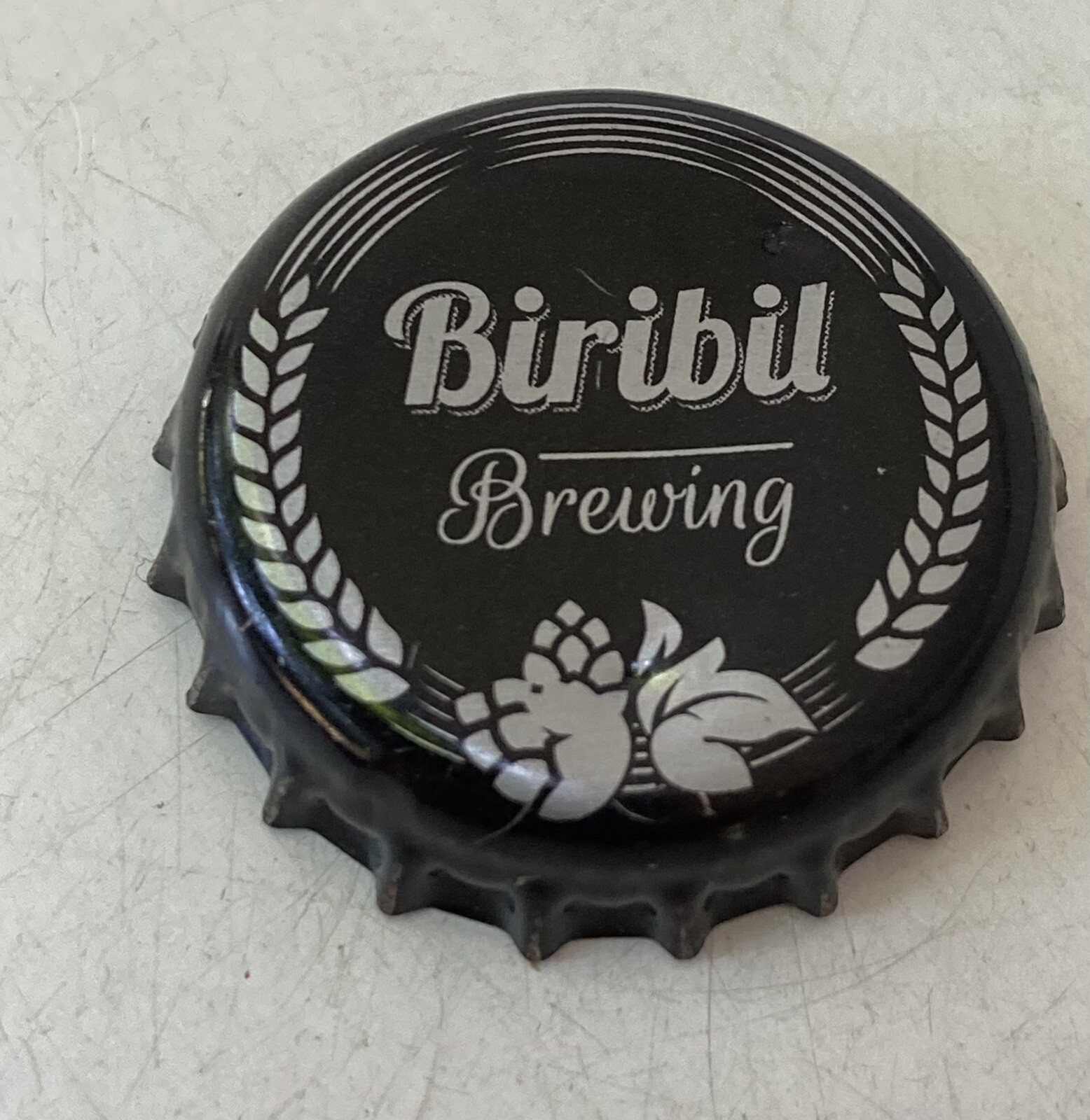 TAPÓN CORONA BOTTLE CAP BIRRA BEER CHAPA BIERE CERVEZA ARTESANA BIRIBIL.SPAIN