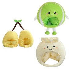 Creative Cartoon Shape Headgear Hat Cosplay Headwear For Social Media Enthusiast