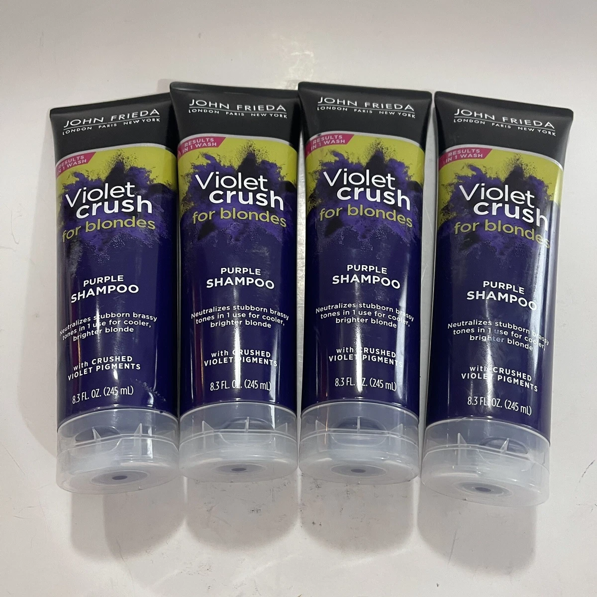 John Frieda Purple Shampoo Before And After