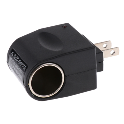 110 volt to 12 volt cigarette lighter adapter Car-mounted Power Converter 110-240V 12V Power Converter (US Plug) Not recommended for heavy RoyPow AC to DC Converter,