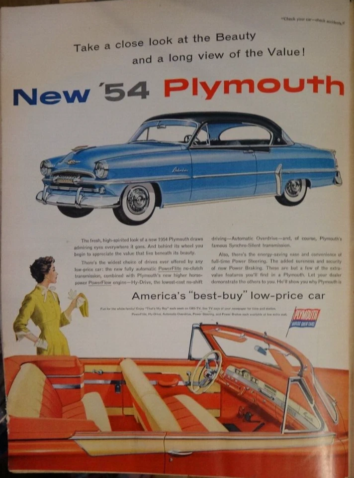 Life Magazine May 17 1954 8 Auto 1 Soda 1 Jantzen 3 Liquor 1 Cig 1 Baseball Ads - Image 4 of 4