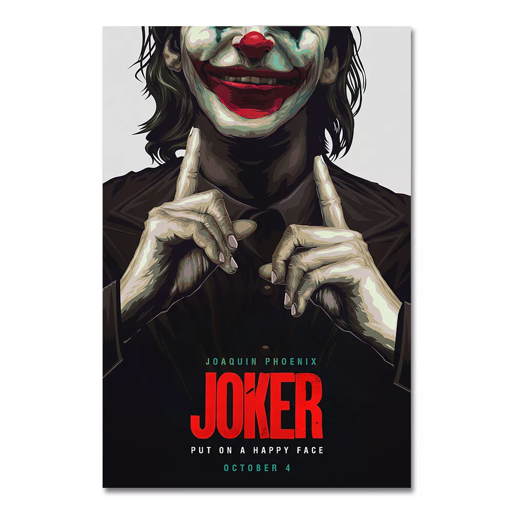 Joker Movie Poster with Frame - Joker Framed Posters for Home and