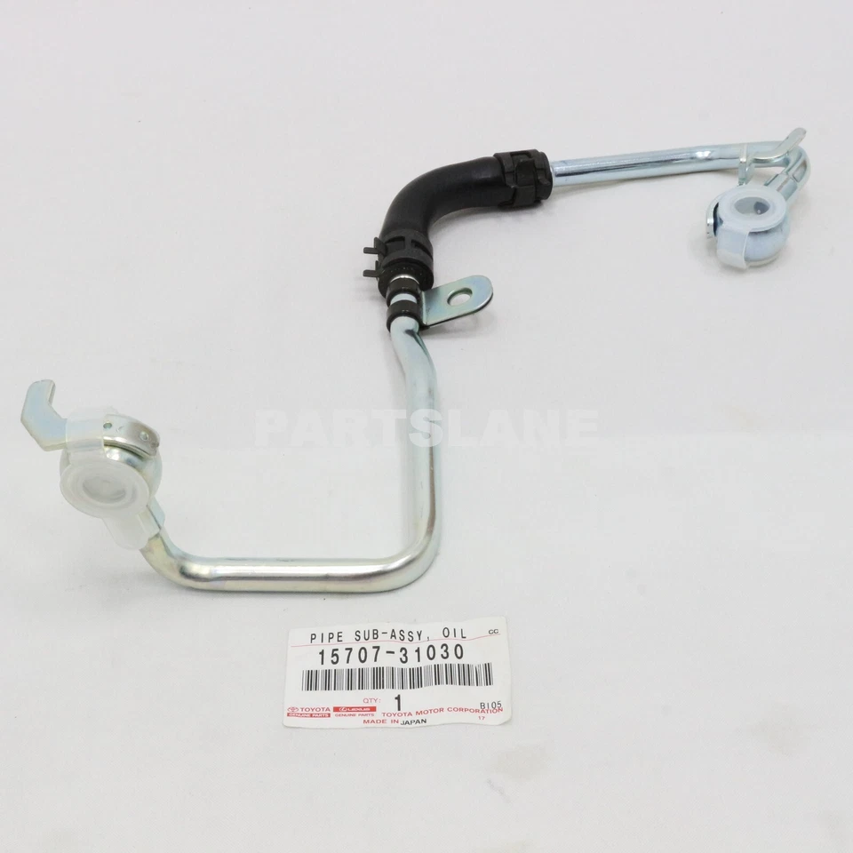 Tubo de aceite genuino OEM 15707-31030 Toyota Avalon Camry Lexus RX300 RX350 Foto 2 de 2