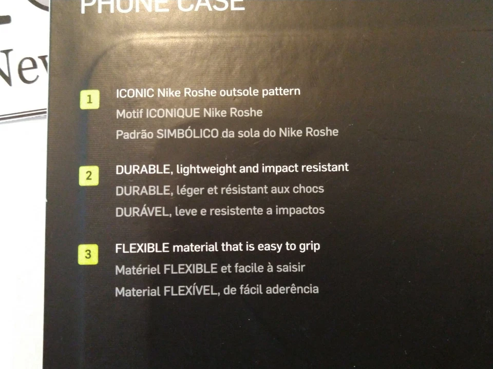 Nike Roshe iPhone 7 & 8 Case - NIAE1647NS - Team Crimson - Sole Collection - NEW - Image 4 of 4