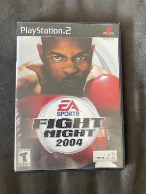 Fight Night 2004 PS2 Playstation 2 With Manual With Round 2 Demo Disc