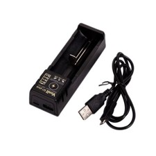 USB Smart Charger For Ni-MH AA/AAA/21700/26650/16340 Single Slot Lithium Battery