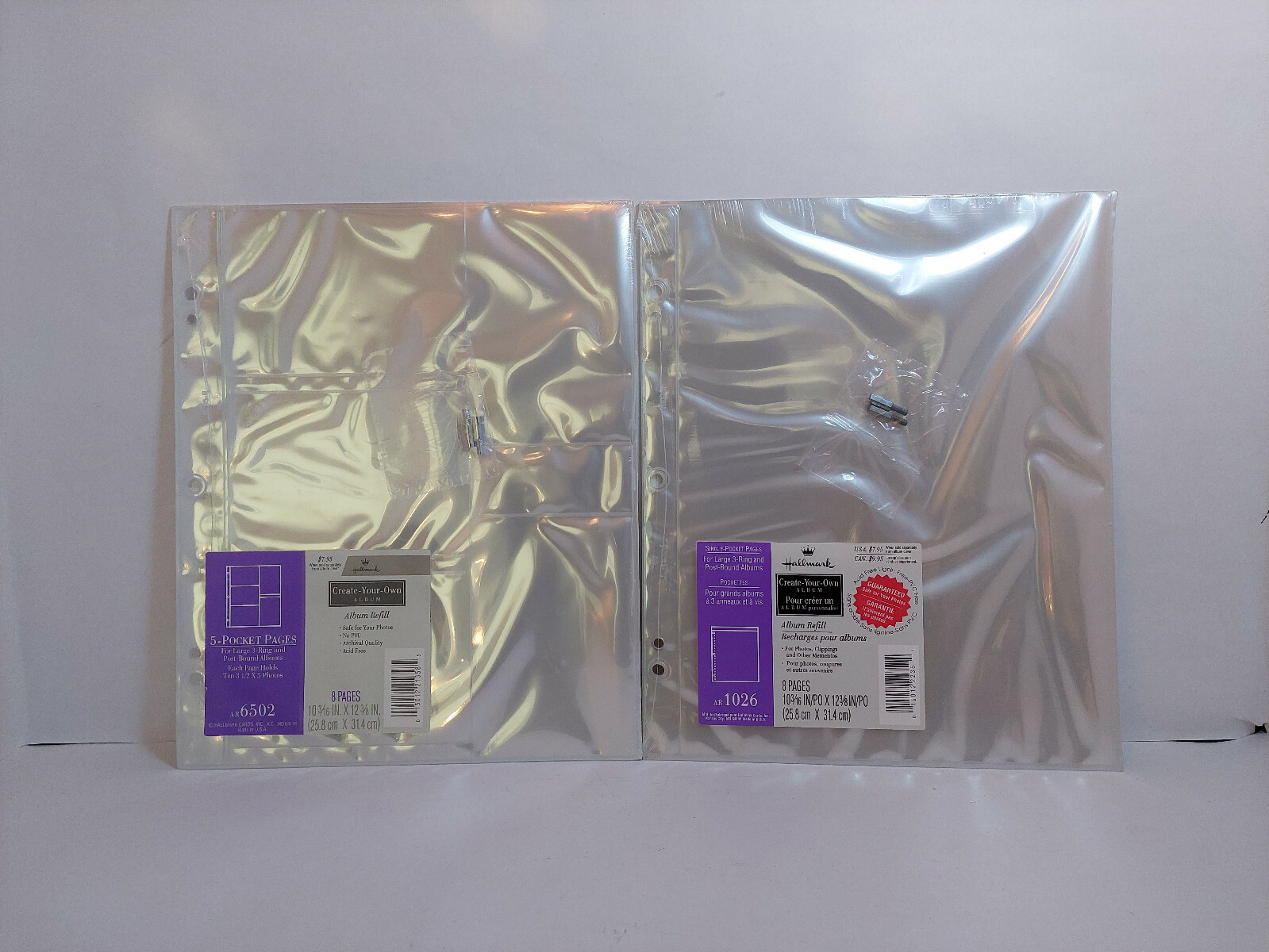 Hallmark Scrapbook Expandable Photo Album PHA6192 + Replacement Shts