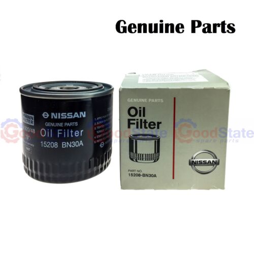 GENUINE Nissan Navara D22 D40M D40T Pathfinder R51 YD25 2.5 Oil Filter Set of 3 - Picture 2 of 2