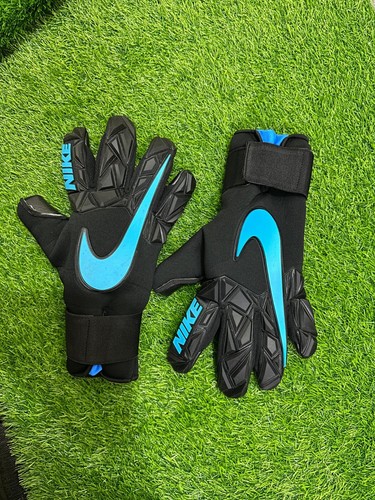 Nike Pro GK German Latex 4mm Torwarthandschuhe in Farbe Blau in Gr. 9 / 10 Neu - Bild 3 von 7