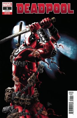 DEADPOOL #1 (2018) 1:25 DEODATO VARIANT VF/NM MARVEL