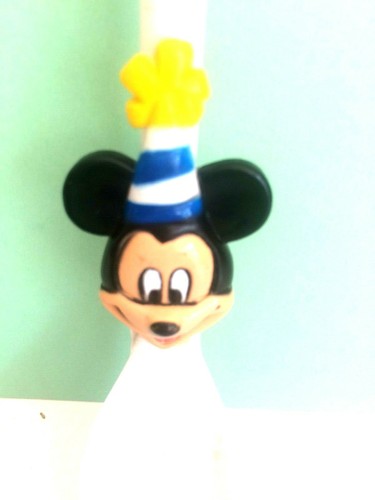 Mickey Mouse Spoon Straw Combo CUTE! - Picture 2 of 4