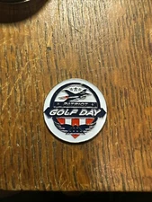 Patriot Golf Day 'Folds Of Honor' 1" Flat Coin Style Golf Marker - A Beauty!