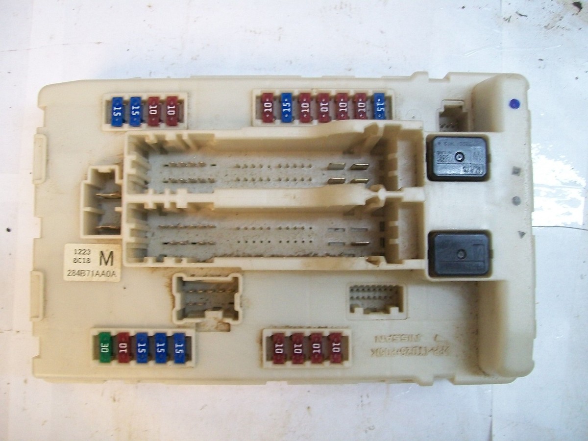 2008 nissan altima cigarette lighter fuse Engine Fuse Box NISSAN ALTIMA 08 09 10