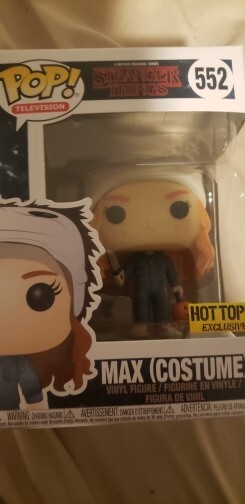Funko Pop #552 Stranger Things Max Costume Hot Toys Figure New with Protector