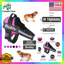 Personalized Dog Harness Adjustable No Pull Custom Name Small, Medium, Large, XL