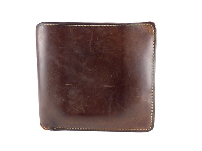 LOUIS VUITTON Nomade Leather Wallet Bi-fold Marco M85017