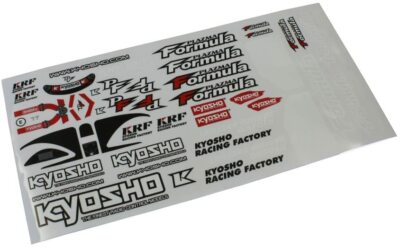 Kysho Decal (PLAZMA Formula) Radio control Parts PZ132
