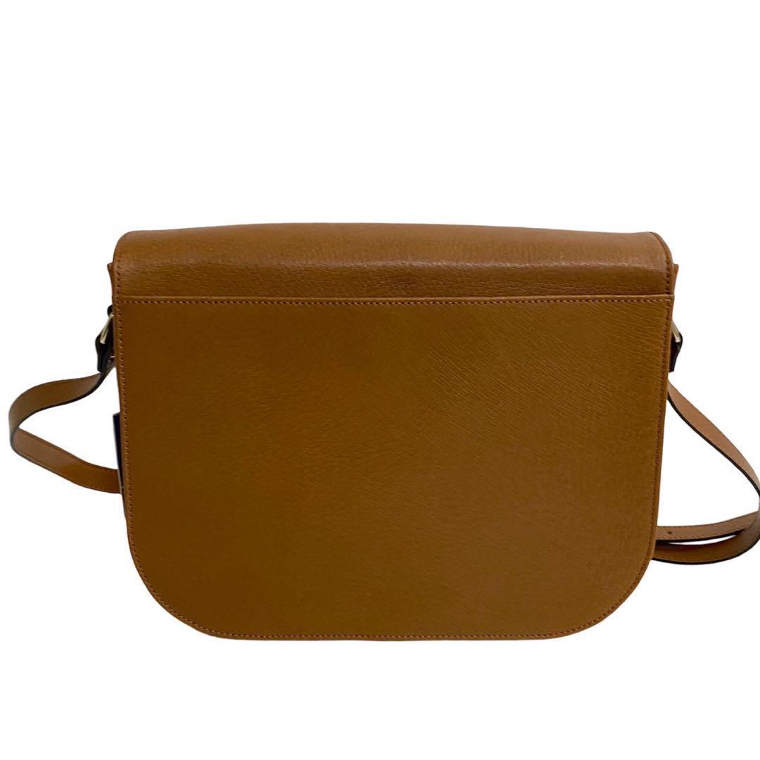 Borsa a tracolla VINTAGE YSL YVES SAINT LAURENT in pelle marrone dal Giappone