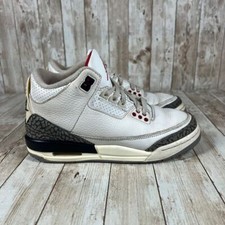 Nike Air Jordan 3 Retro GS DM0967-100 White Cement Reimagined Size 3.5 Womens 5