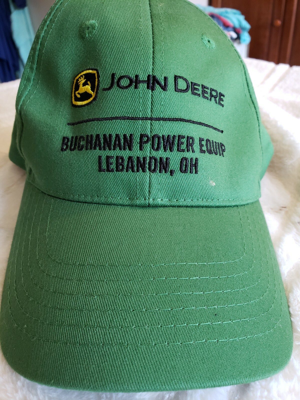 Vintage John Deere Buchanan's Power Equipment Snapbac… Gem