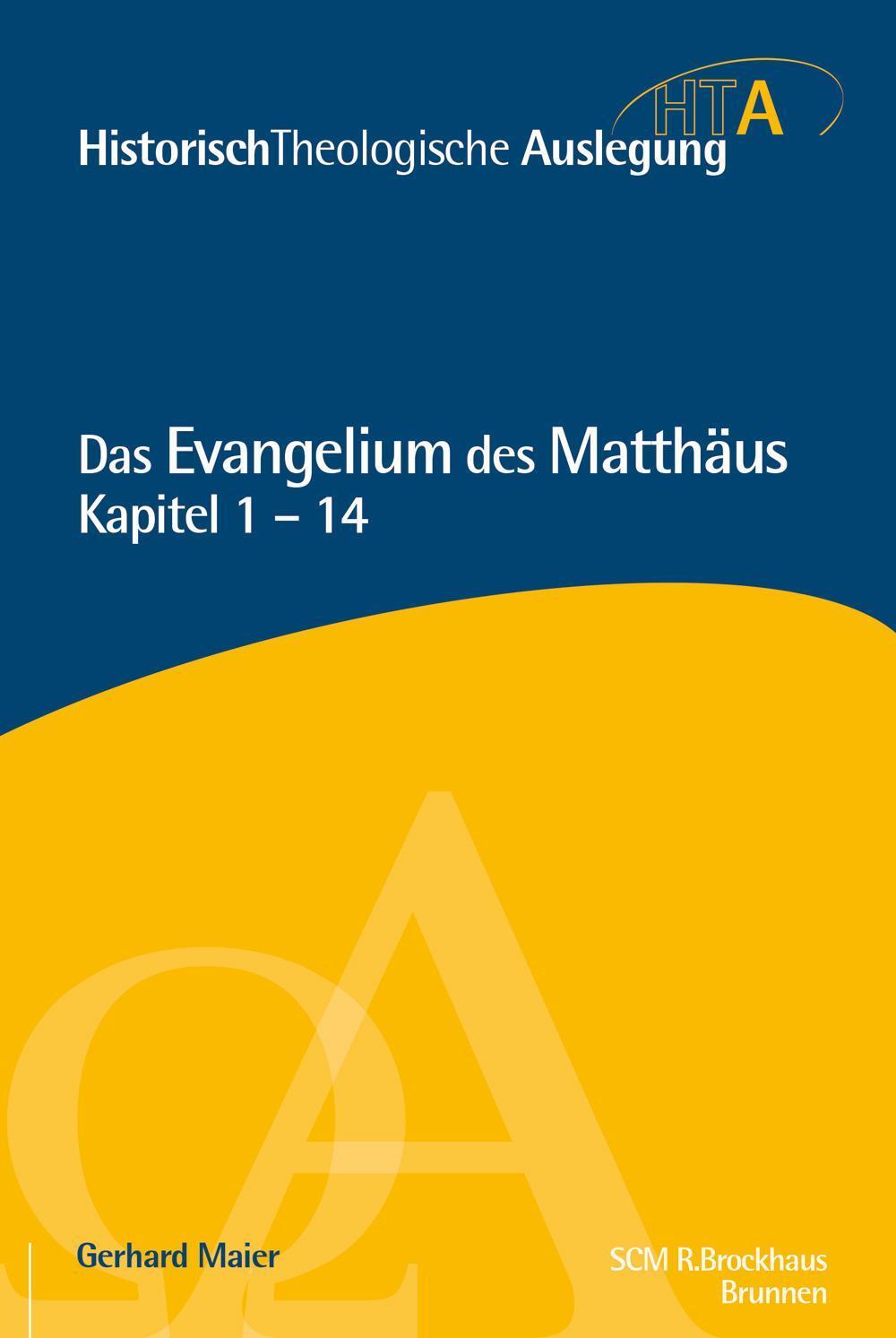 Thumbnail - Matthäus Kapitel 1-14, Gerhard Maier