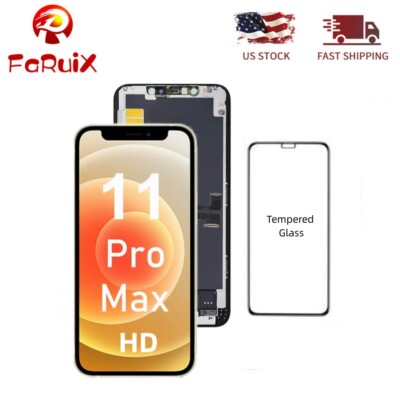 For iPhone 11 Pro Max LCD HD Display 3D Touch Screen Digitizer Replacement Lot