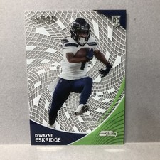 2021 Panini Chronicles Football Dwayne Eskridge RC Clear Vision #CVR-21 Seahawks