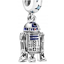 Pandora-Anhänger-Charms, Roboter R2D2, Star Wars Trusky-Charms