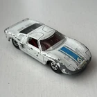 Matchbox Superfast Ford GT 40 White, Black Base No.41 Vintage 1969-70 Diecast