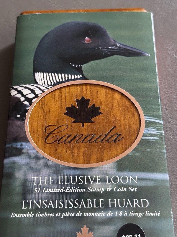 Canada The Elusive Loon Limited-Edition Stamp & Coin Set $1 Denomination