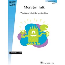 Monster Talk Piano Library Series by Jennifer Linn Level Early Elem 