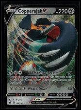 Copperajah V 136/192 Holo V Rare Rebel Clash NM/M