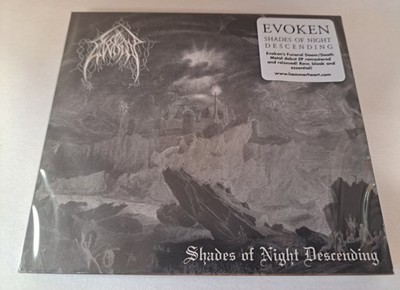 Evoken Shades Of Night Descending New CD O-Card Reissue Remaster Funeral Doom